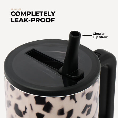 Blonde Tortoise Tumbler 40 oz
